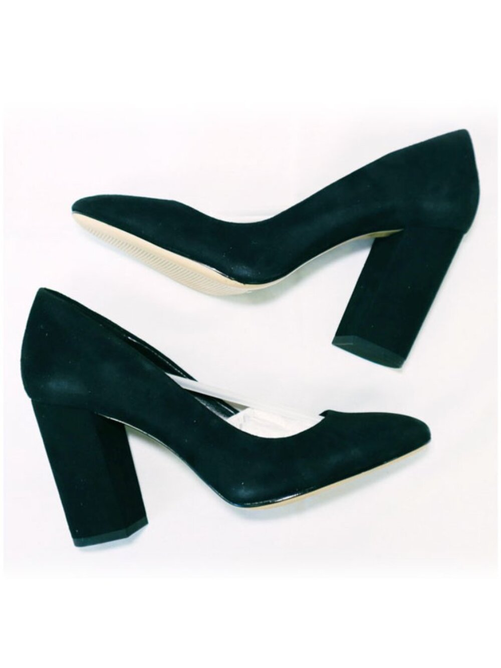 Aldo Miryma Black Suede Heels Size 7 NWOT